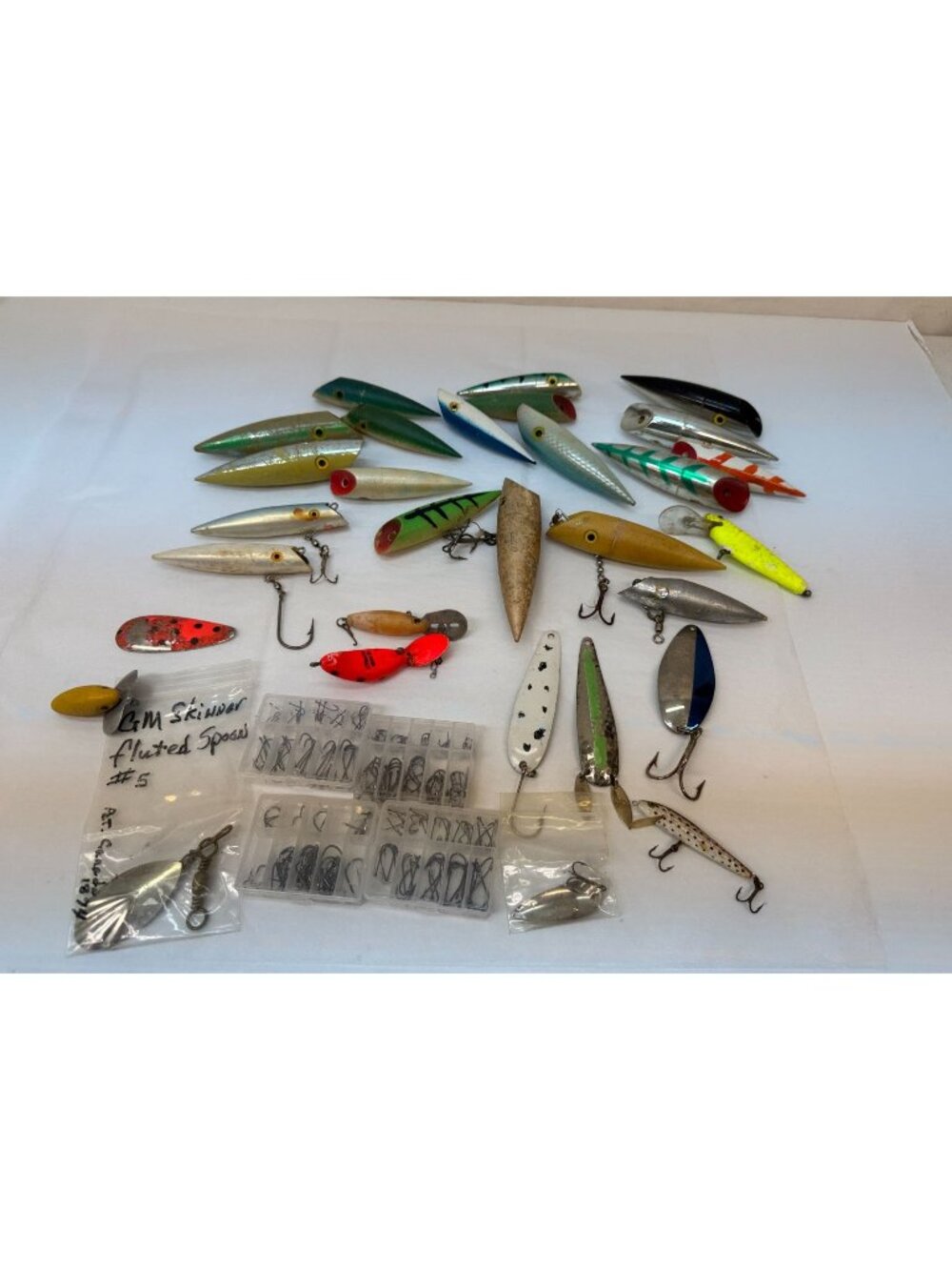 Old Dirty Fishing Lures and Spinners- Grandpops Tackle Cleanout